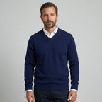 Men's Cashmere V-Neck Sweater
