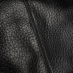Women's chic vegan leather hobo tote bag