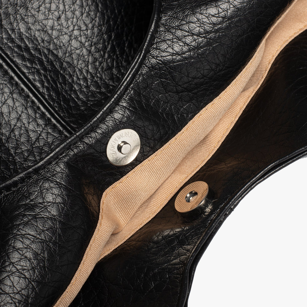 Women's chic vegan leather hobo tote bag