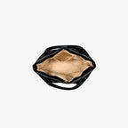 Women's chic vegan leather hobo tote bag