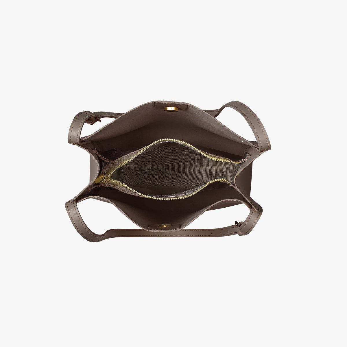 Vegan leather shoulder tote bag