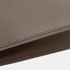 Vegan leather shoulder tote bag