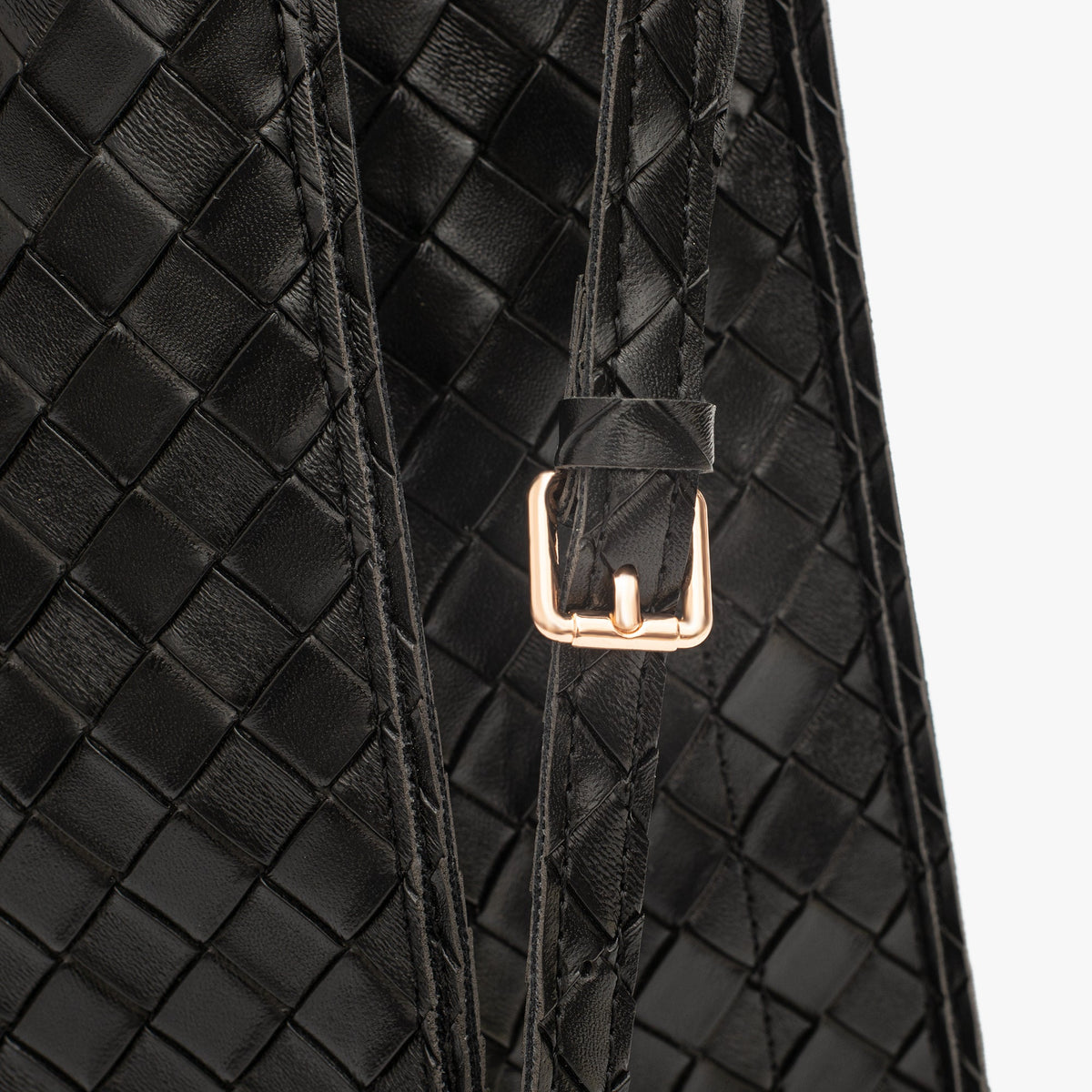 Vegan leather shoulder tote bag
