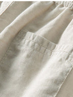 Linen Two-Piece Shirt and Trouser Set
