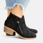 Eliaro Moda | Botas Ortopédicas de Cuero para Mujer – Comodidad Terapéutica, Estilo Sofisticado