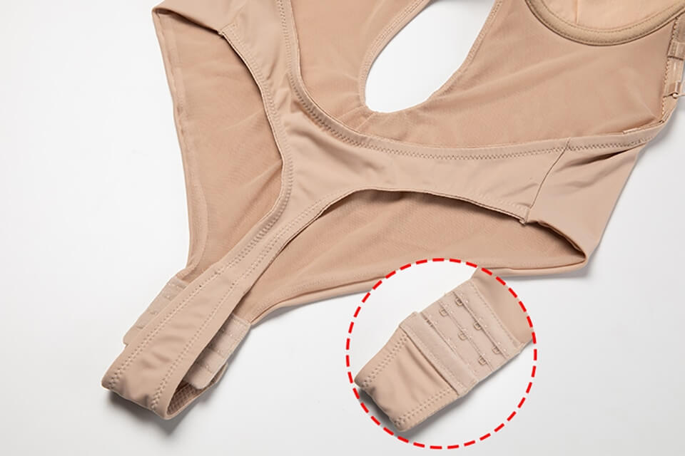 Backless body shaper for women featuring a deep V design, enhancing curves and providing seamless support for a sleek silhouette under any outfit. 5