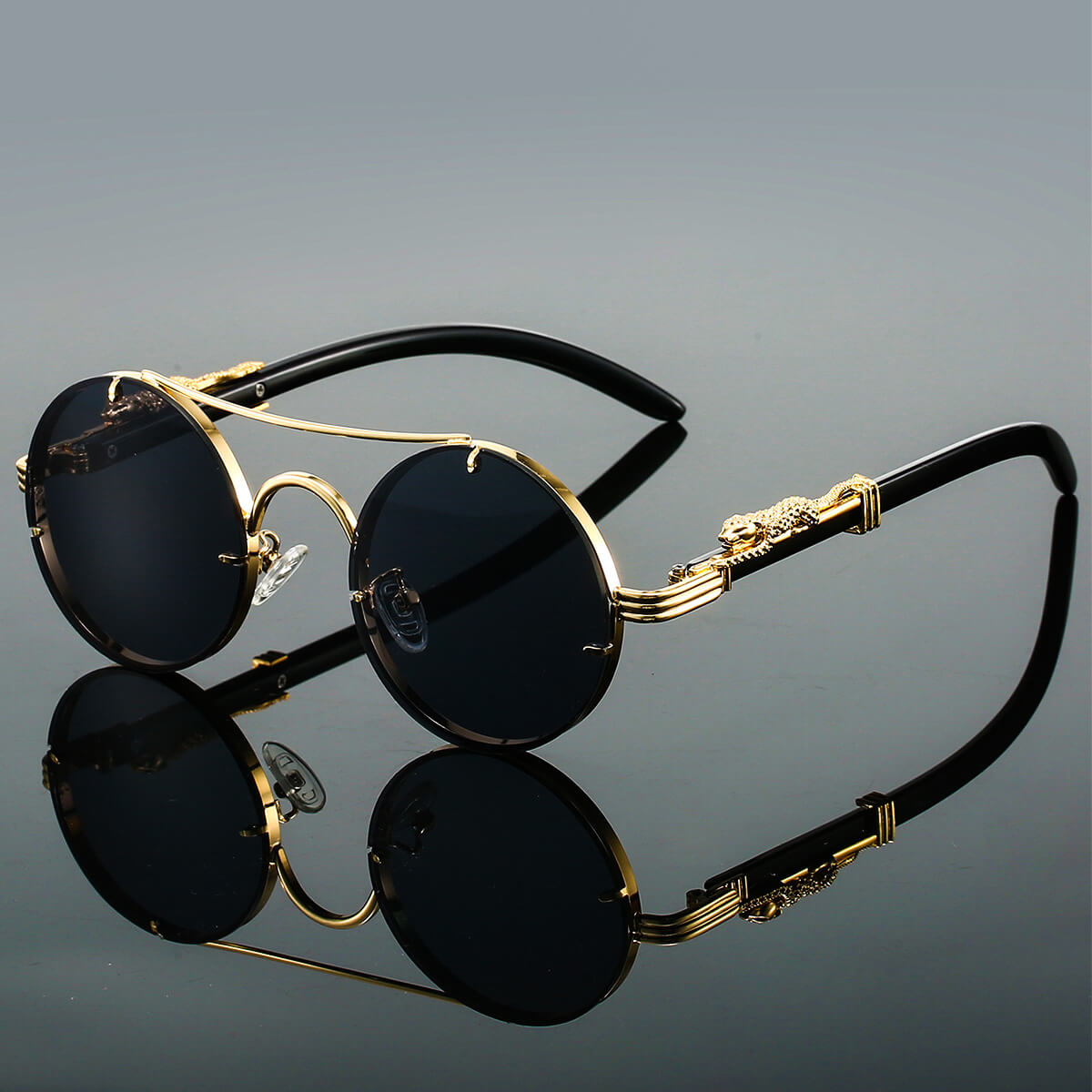Round Polarized Sunglasses