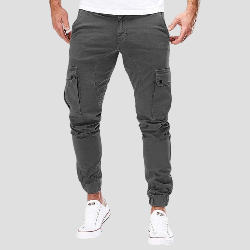 Cargo Jogger Trousers with Adjustable Waistband