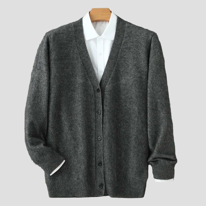 Fine Knit Cashmere Cardigan