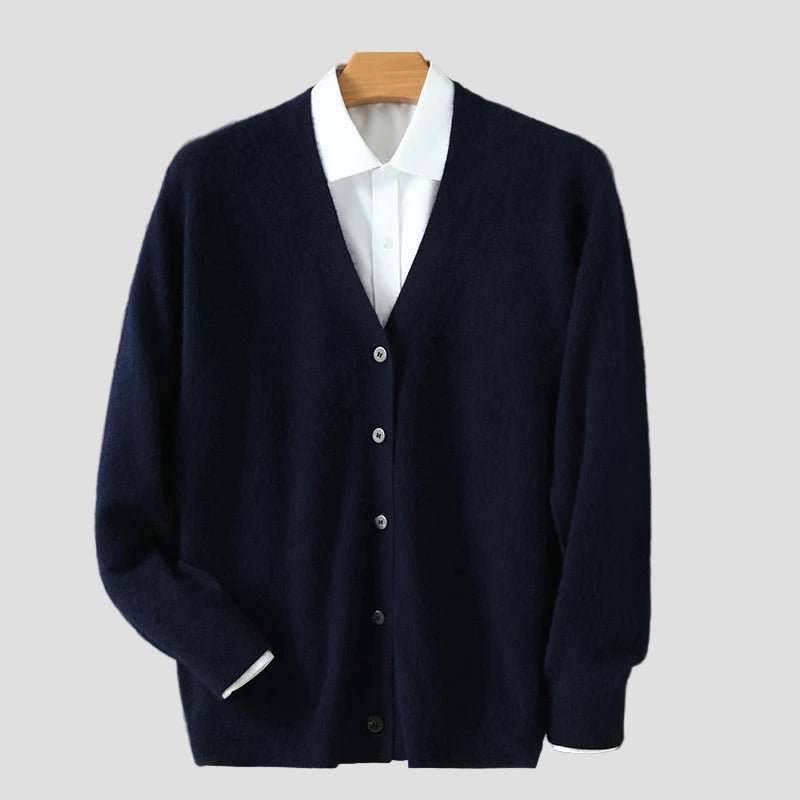 Fine Knit Cashmere Cardigan