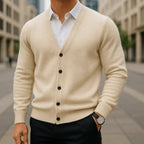 Fine Knit Cashmere Cardigan