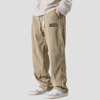 Straight-Leg Corduroy Trousers