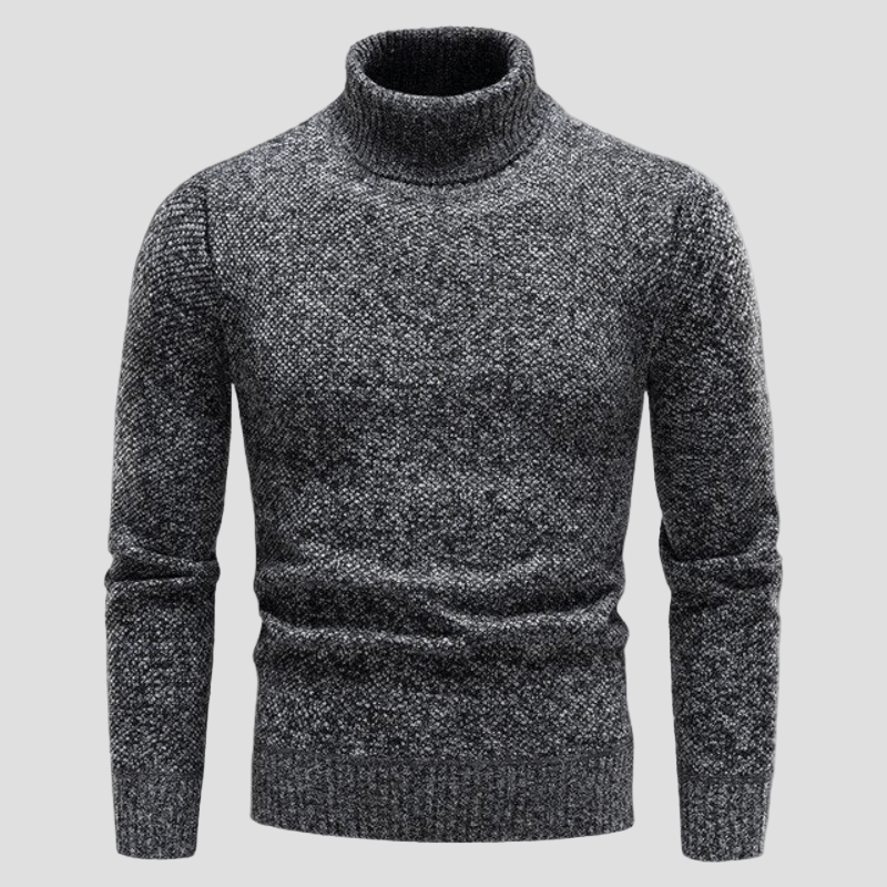 Men’s Turtleneck Knit Sweater