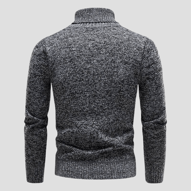 Men’s Turtleneck Knit Sweater