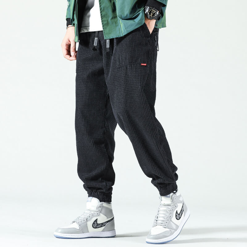 Wide Leg Corduroy Trousers