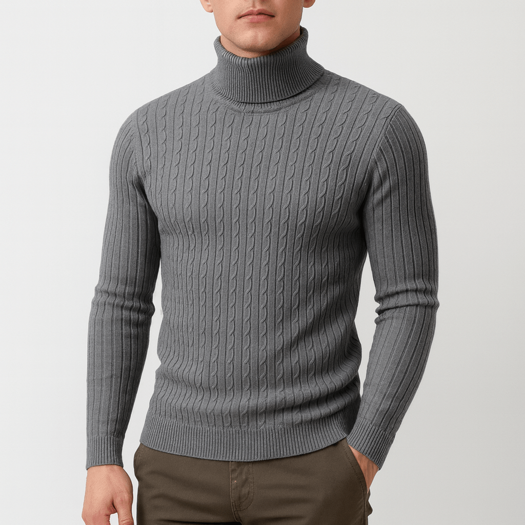 Comfortable Cashmere Turtleneck Sweater