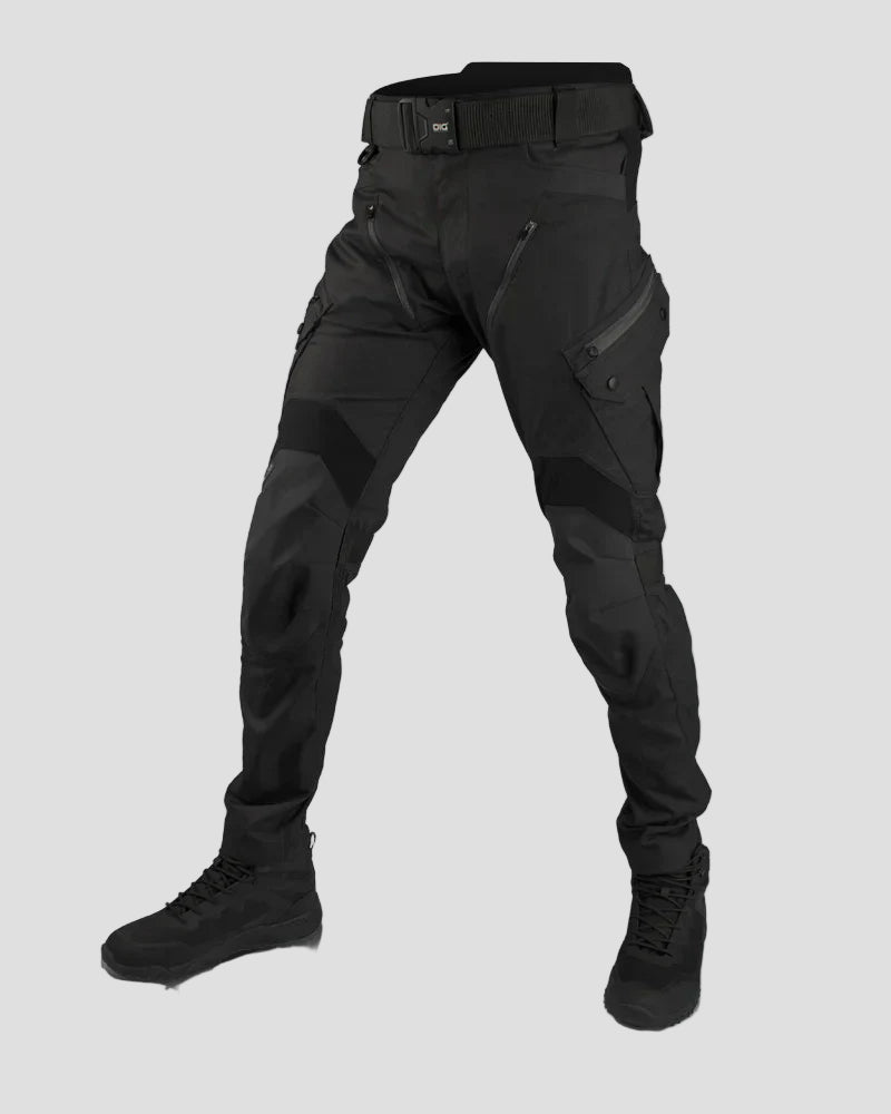 Men's Outdoor Cargo Pants with Multiple Utility Pockets