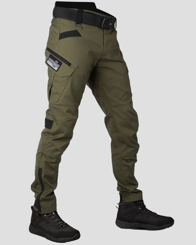 Men's Outdoor Cargo Pants with Multiple Utility Pockets