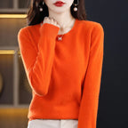 Women's adorable oversized knit sweater for fall and winter