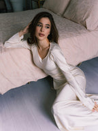 Long Sleeve Figure-Hugging Maxi Dress
