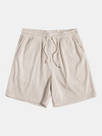 Men's Two-Piece Casual Ribbed Summer Set
