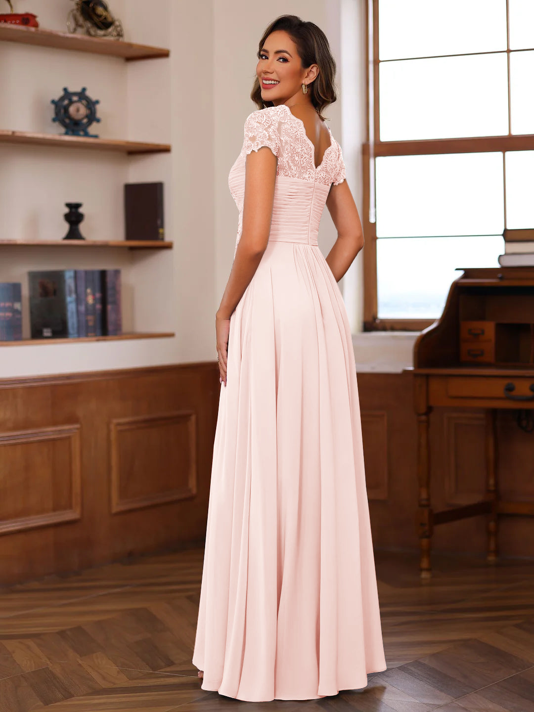Chiffon Mother of the Bride Dress