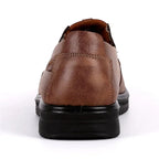Men's casual leather loafers featuring a non-slip sole, designed for comfort and everyday wear, perfect for versatile styling. 6