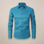Long Sleeve Men's Business Shirt Wrinkle Free