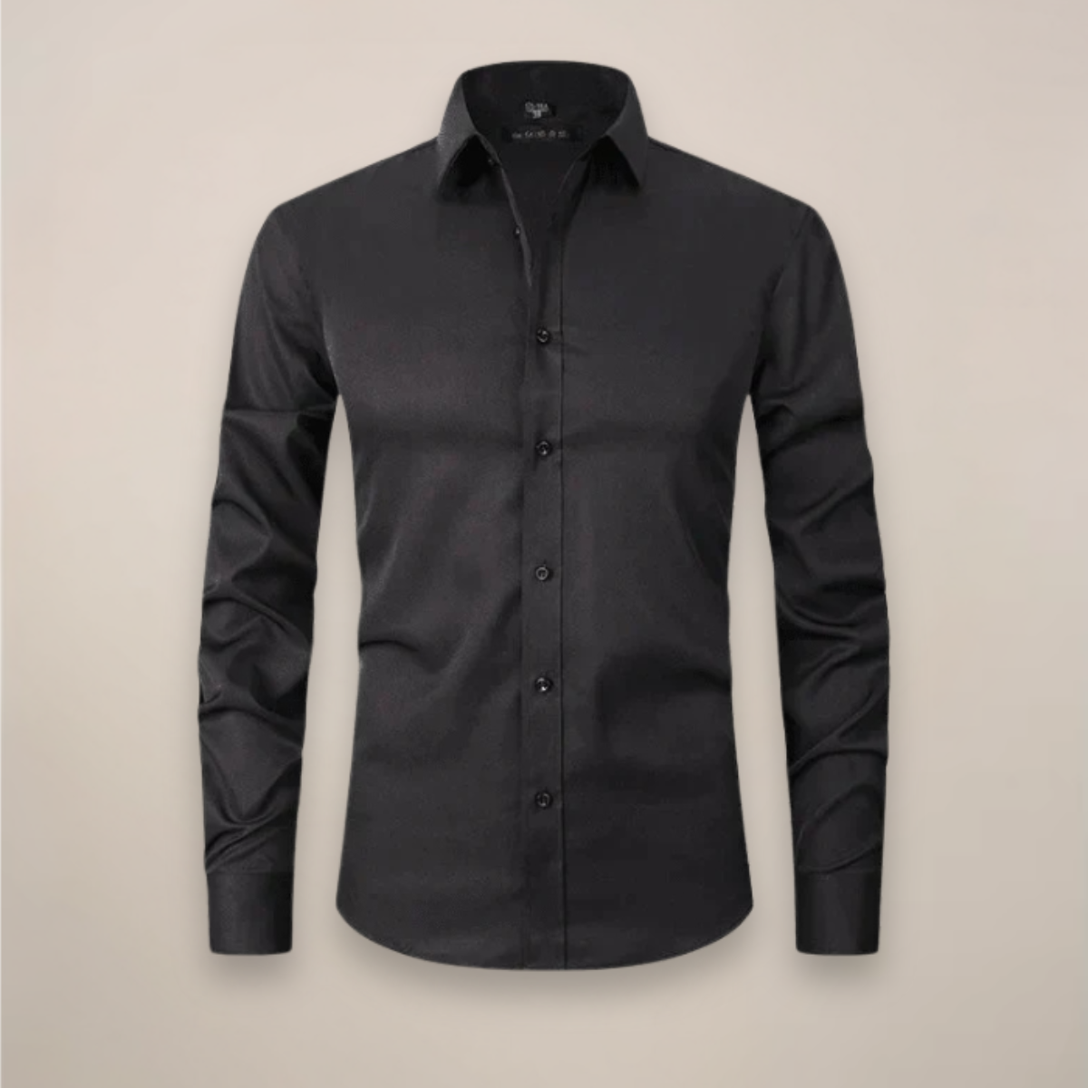 Long Sleeve Men's Business Shirt Wrinkle Free