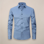 Long Sleeve Men's Business Shirt Wrinkle Free