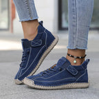 Breathable Leather Sneakers with EVA Sole