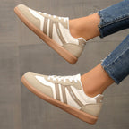 Women's lightweight slip on sneakers no laces easy on and off