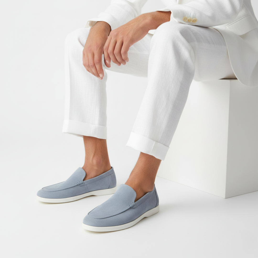 Men's Suede Loafers