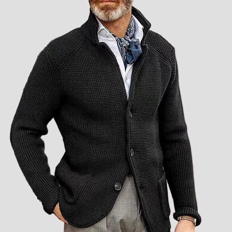 Men's Thick Knit Cardigan