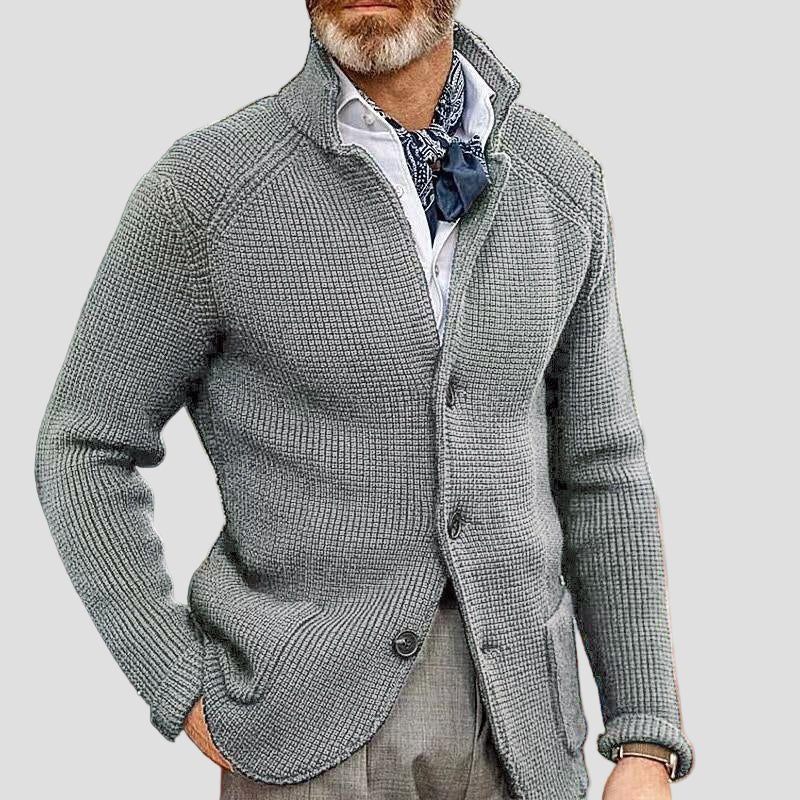 Men's Thick Knit Cardigan