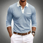 Men's Long Sleeve Polo Shirt