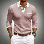 Men's Long Sleeve Polo Shirt