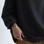 High neck fine knit top