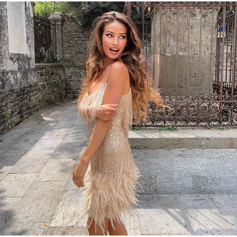 Sequin Cocktail Dress