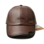 Genuine Leather Cap