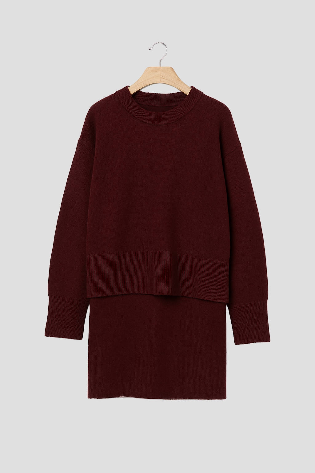 Cozy Sweater and Mini Skirt Set