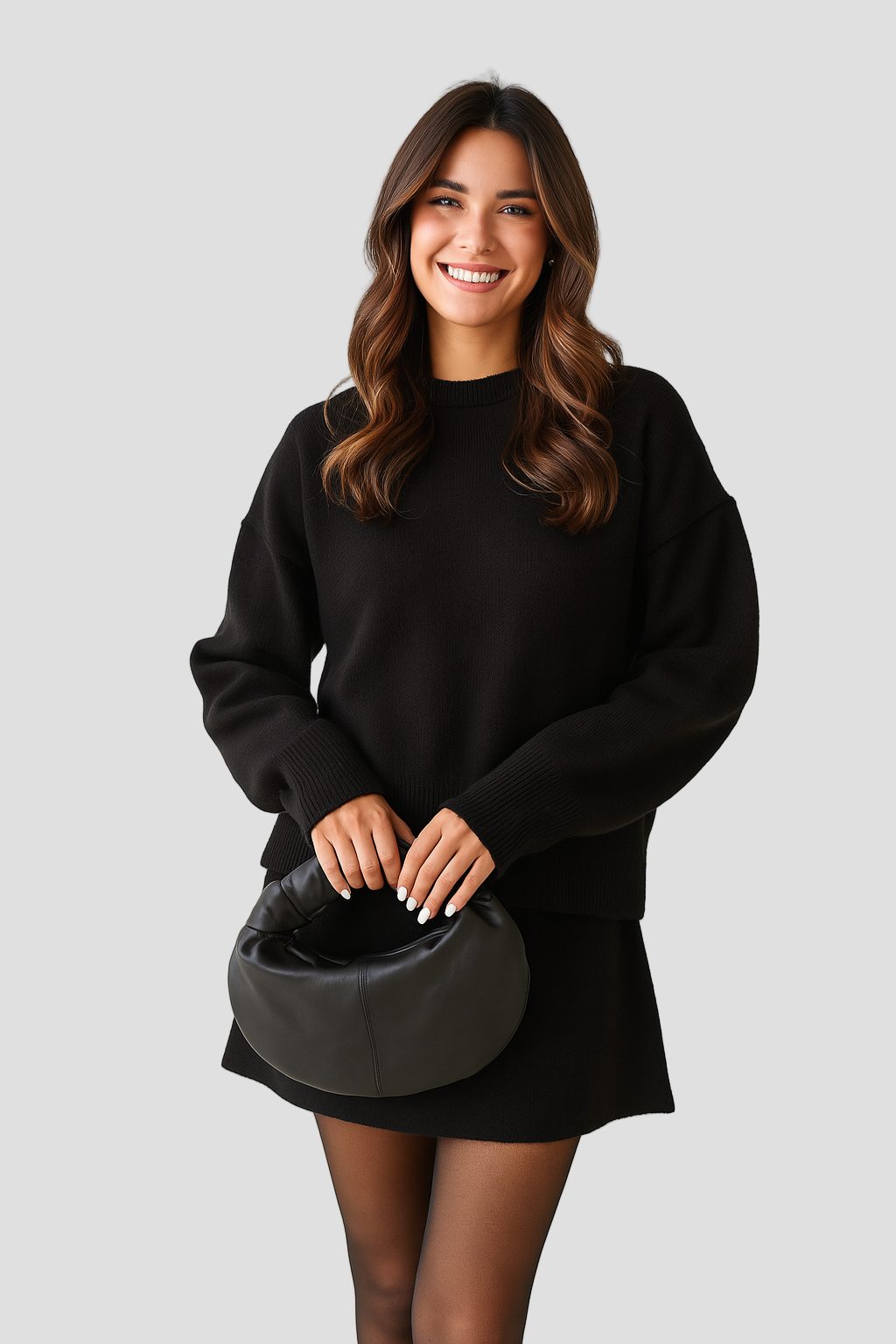 Cozy Sweater and Mini Skirt Set