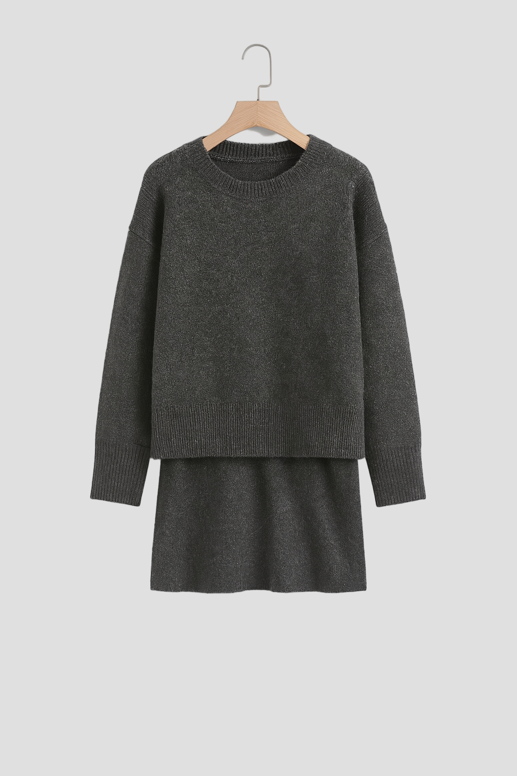 Cozy Sweater and Mini Skirt Set