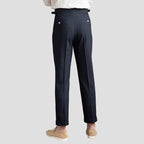 Men's Pleated Front Tailored Trousers