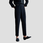 Men's Pleated Front Tailored Trousers