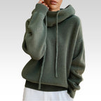 Fine knit merino wool turtleneck sweater