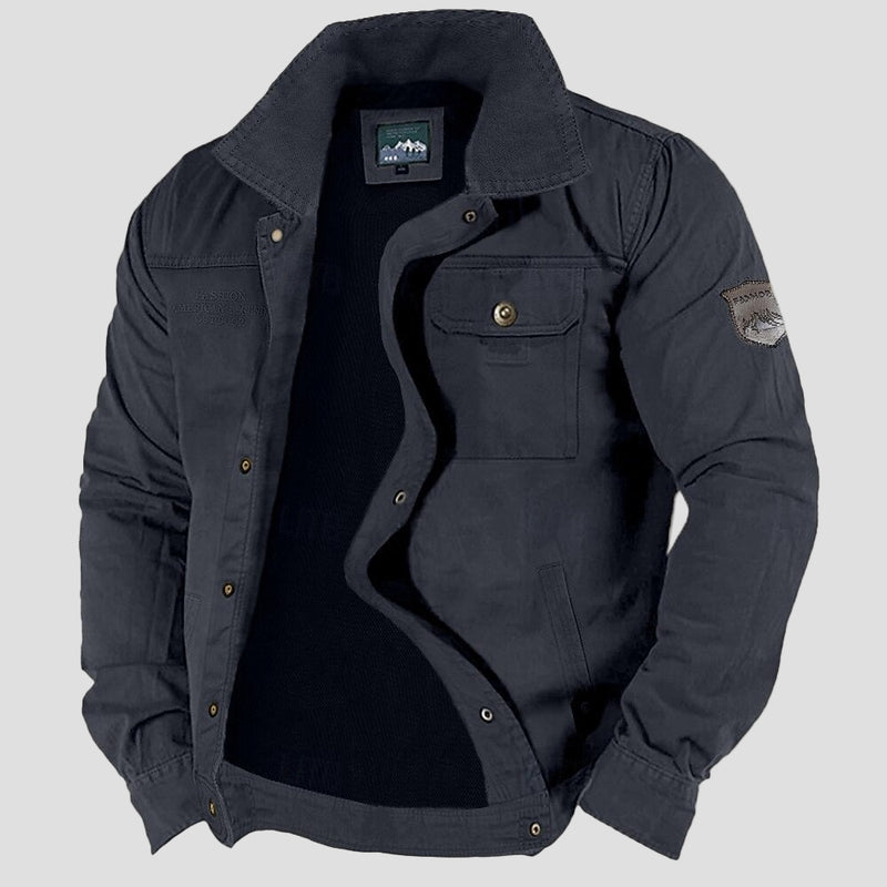 Men's Vintage Field Jacket Army Green