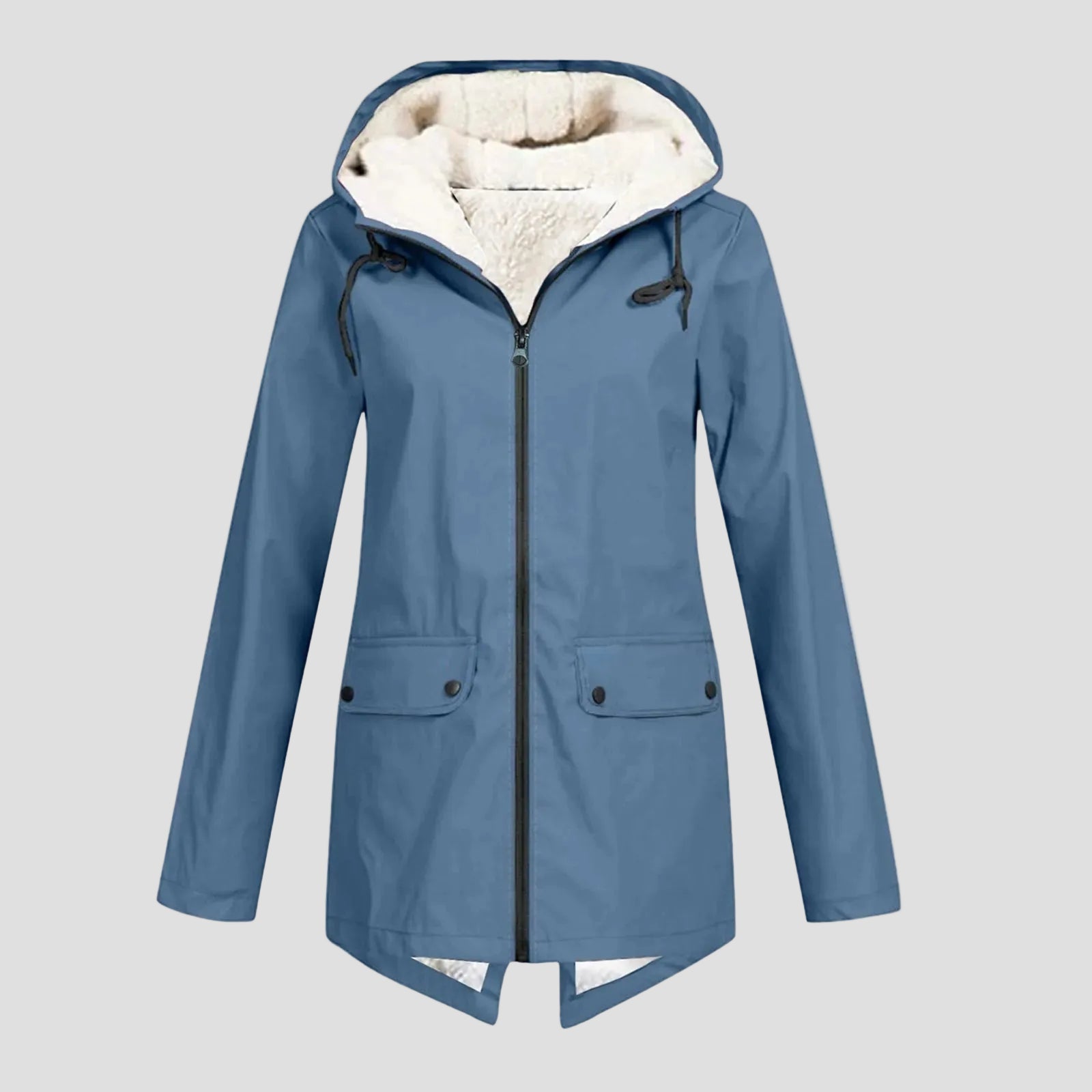 Waterproof Trench Coat with Hood
