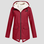 Waterproof Trench Coat with Hood
