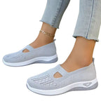 Women's anatomical slip-on sneakers designed for all-day comfort, featuring a sleek design, cushioned insoles, and breathable materials, perfect for casual outings and 10